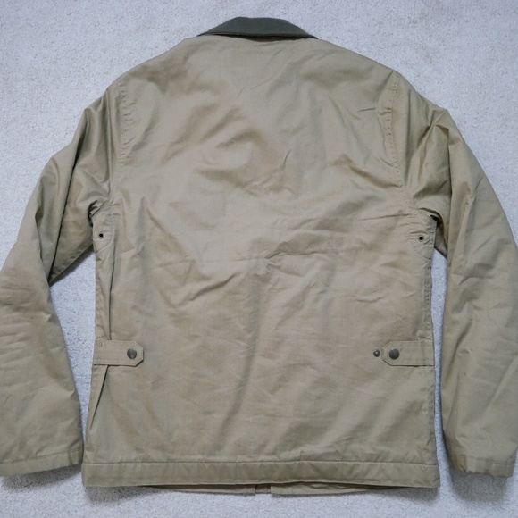 Taylor Stitch Deck Jacket in Khaki Dry Wax - Picture 3 of 8